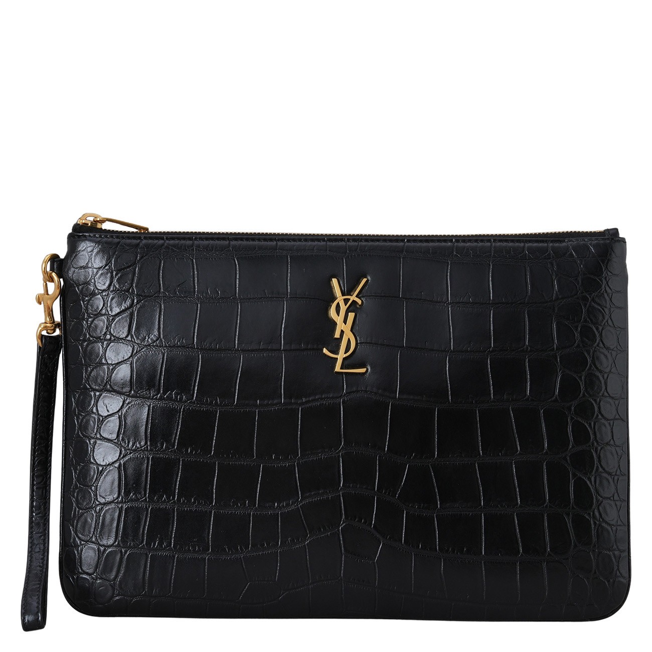 YVES SAINT LAURENT(USED)생로랑 558070 모노그램 와니 패턴 클러치